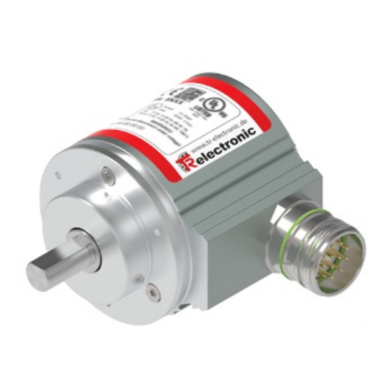 TR-Electronic CMV22S 4096/1 ANA I 1/4'X12 Serie Gesamt-Bedienungsanleitung