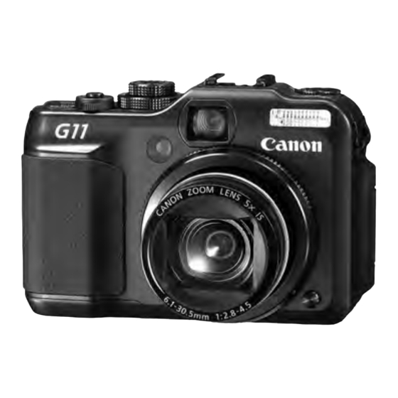 Canon PowerShot G11 Benutzerhandbuch