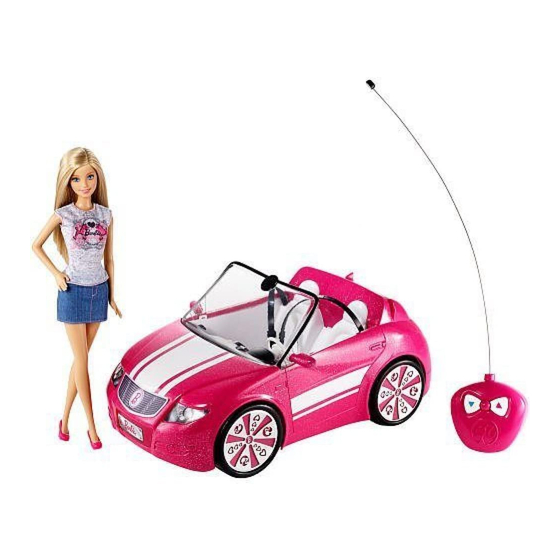 Mattel Barbie DGC54 Anleitung