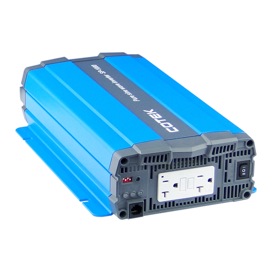 Cotek SP-700 Bedienungsanleitung