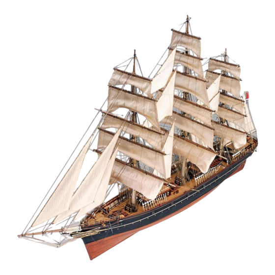 ARTESANIA LATINA CuttySark Tea Clipper-1869 Anweisungen