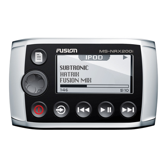 Fusion MS-NRX200i Installationsanweisungen