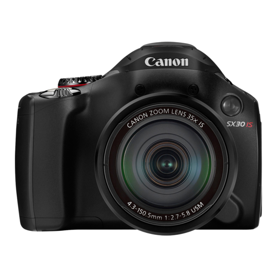 Canon PowerShot SX30 IS Handbücher