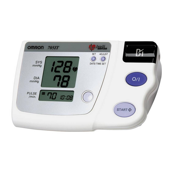 Omron 705IT Gebrauchsanweisung