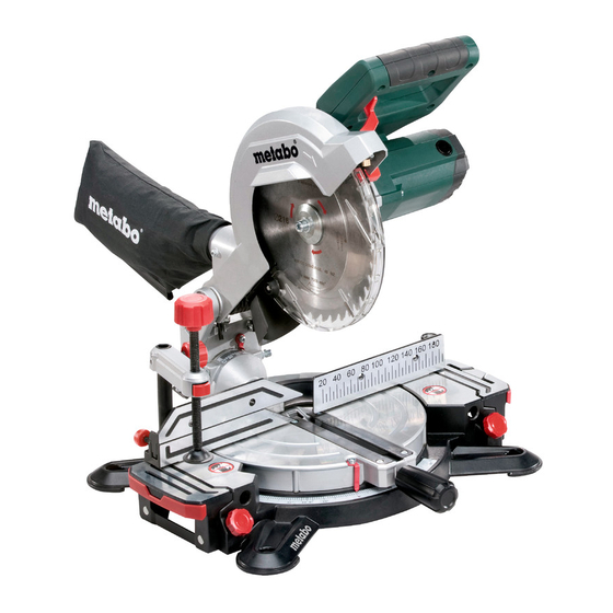 Metabo KS 216 M Originalbetriebsanleitung