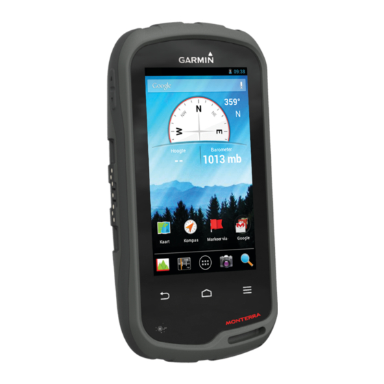 Garmin Monterra Schnellstartanleitung