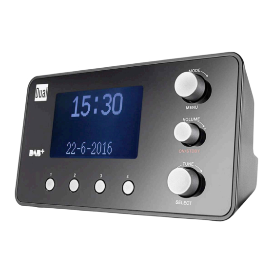 Dual DAB CR 25.1 Bedienungsanleitung