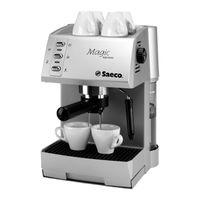 Saeco Magic espresso Bedienungsanleitung