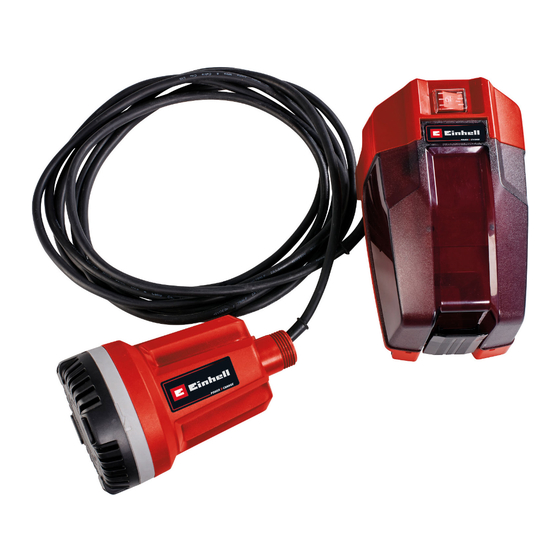 EINHELL GE-PP 18 RB Li Originalbetriebsanleitung