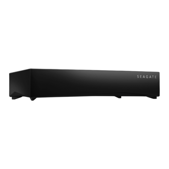 Seagate Personal Cloud 2-Bay Benutzerhandbuch