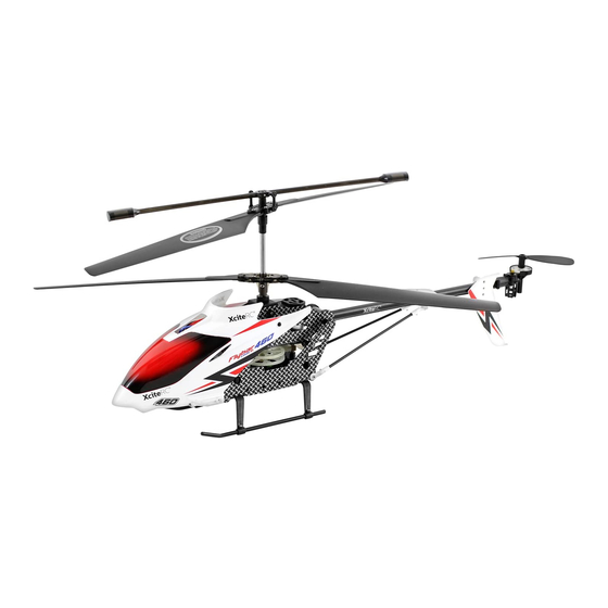 XciteRC Flybar 460xl Bedienungsanleitung