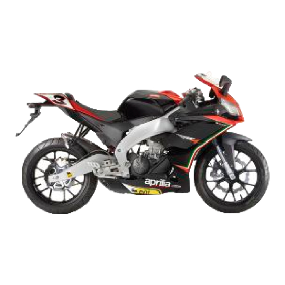 APRILIA RS4 125 Bedienungsanleitung