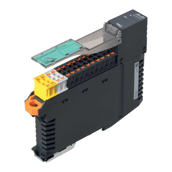 Pepperl+Fuchs VBA-4E-KE5-IL Handbuch