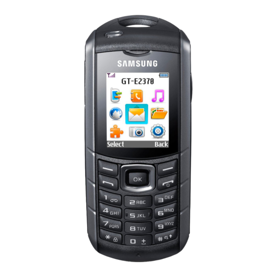 Samsung GT-E2370 Bedienungsanleitung