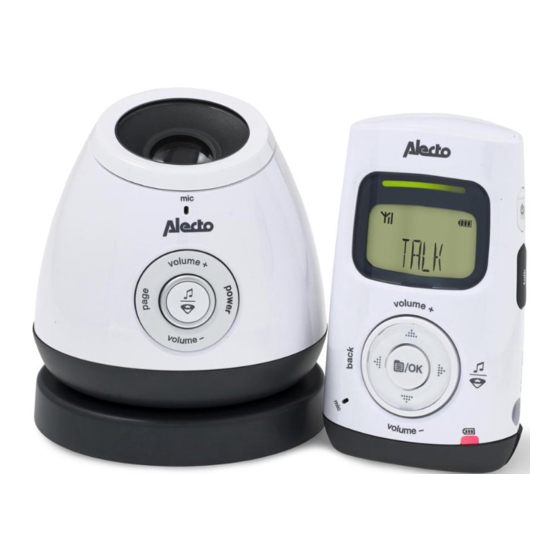 Alecto DBX-111 Bedienungsanleitung