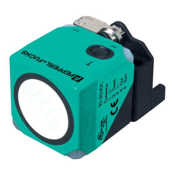 Pepperl+Fuchs UC4000-L2-E5-V15-Y70120089 Anleitung