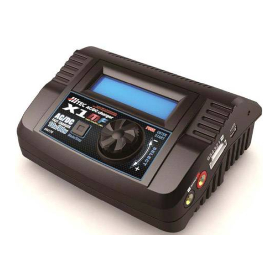HITEC X1MF Bedienungsanleitung