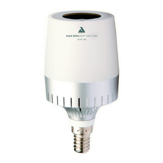 Awox StriimLIGHT mini Color SLmC-B3 Benutzerhandbuch