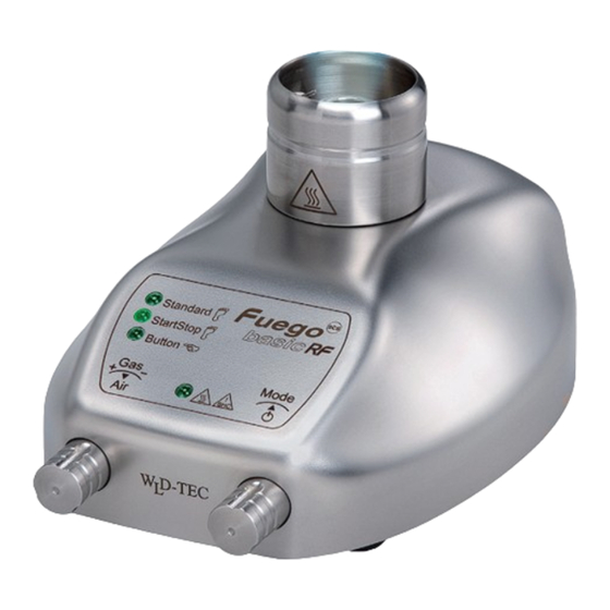 Wld-Tec Fuego SCS basic Bedienungsanleitung