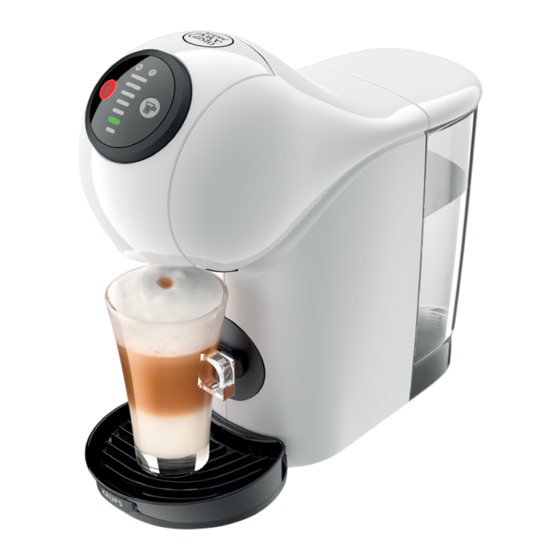 Krups Nescafe Dolce Gusto GENIO S Schnellstartanleitung