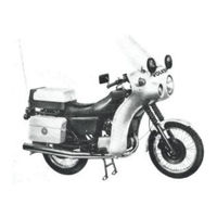 Mz ETZ 250 F 1987 Ergänzung Zur Betriebsanleitung