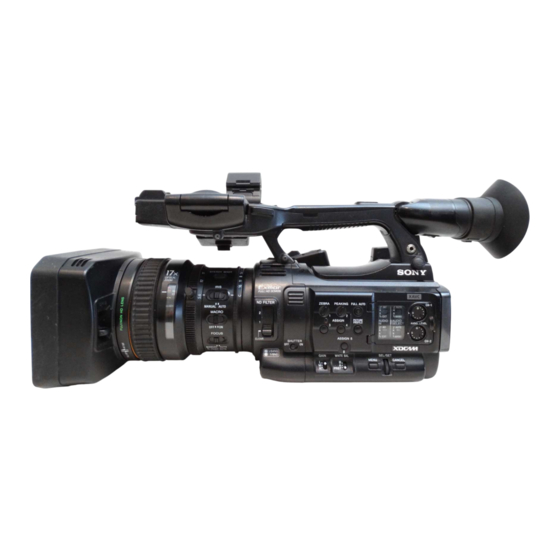 Sony PXW-X200 Bedienungsanleitung