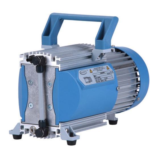 vacuubrand MD 1 Betriebsanleitung