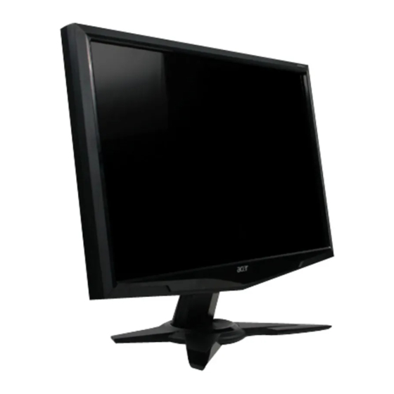 Acer G225HQ Kurzanleitung