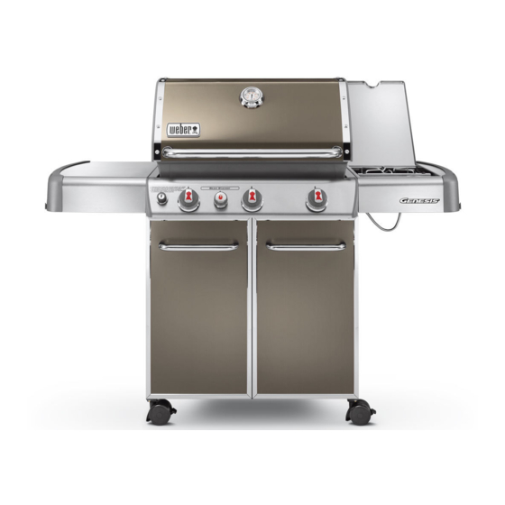 Weber GENESIS E-330 Bedienungsanleitung