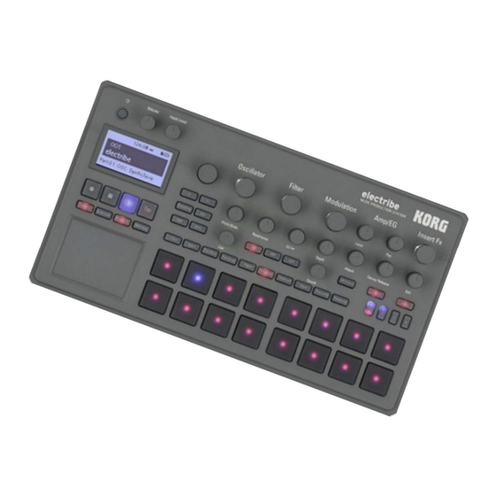Korg electribe 2 Handbuch