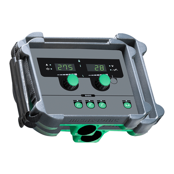 Migatronic SIGMA SELECT BASIC Kurzanleitung