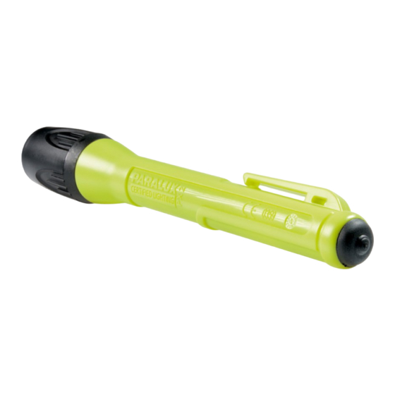 Parat PARALUX PX2 Bedienungsanleitung Und Wichtige Hinweise