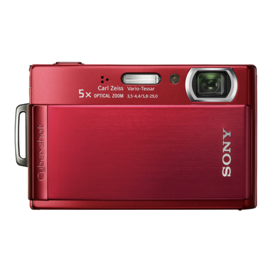 Sony Cyber-shot DSC-T300 Handbuch