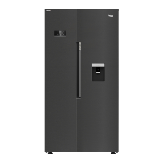 Beko GN163241XBRN Bedienungsanleitung