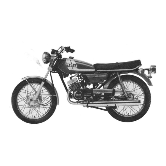 Yamaha RD125C Servicehandbuch
