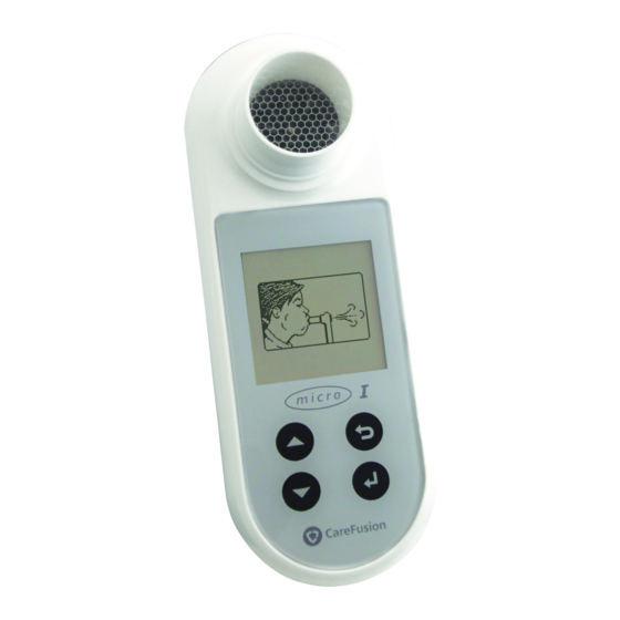 CareFusion Micro I Bedienungsanleitung