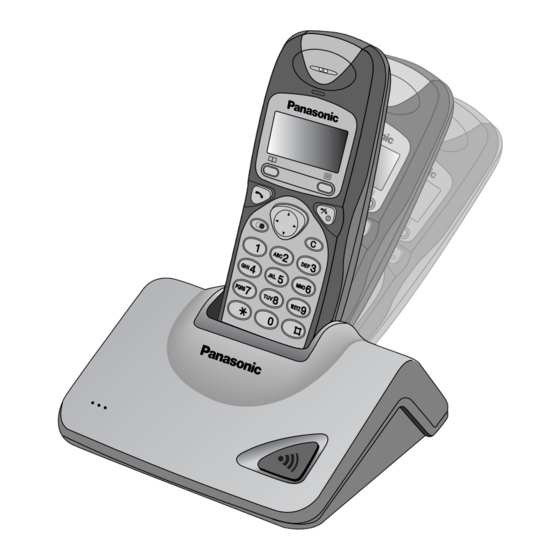 Panasonic KX-TCD705G Bedienungsanleitung