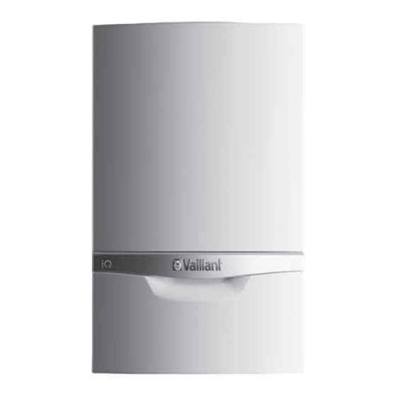 Vaillant ecoTEC exclusive VCW 266/5‑7 Installations- Und Wartungsanleitung