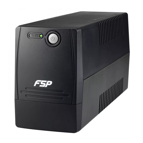 FSP FP 400 Kurzanleitung