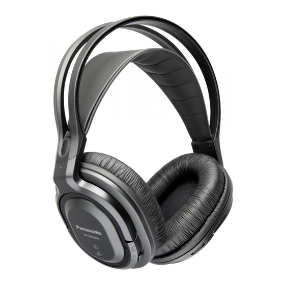 Panasonic RP-WF830 Bedienungsanleitung