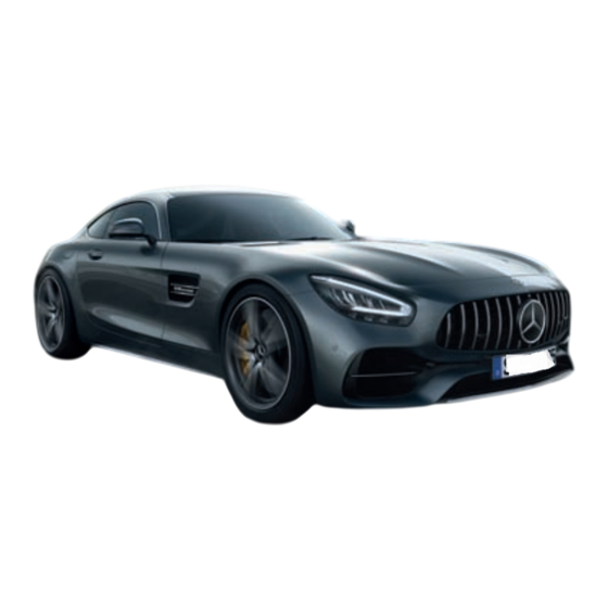 Mercedes-Benz AMG GT Coupe 2020 Betriebsanleitung