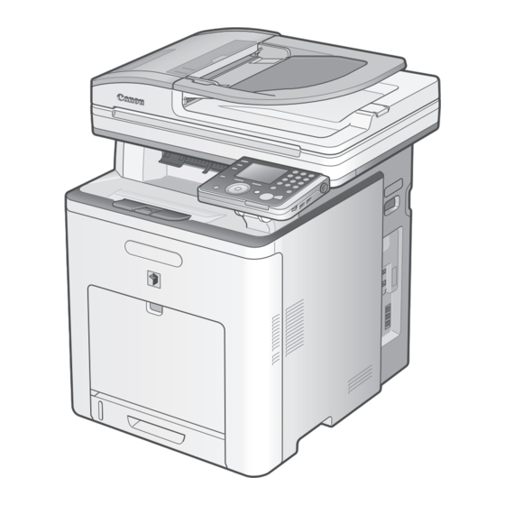 Canon image Runner C1028iF Handbuch