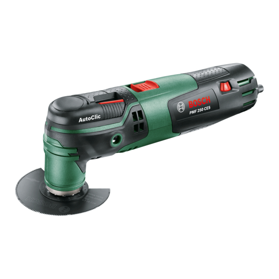 Bosch PMF 250 CES Originalbetriebsanleitung
