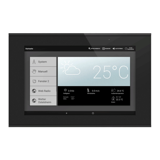 elsner elektronik WS 1000 Bedienung Und Installation