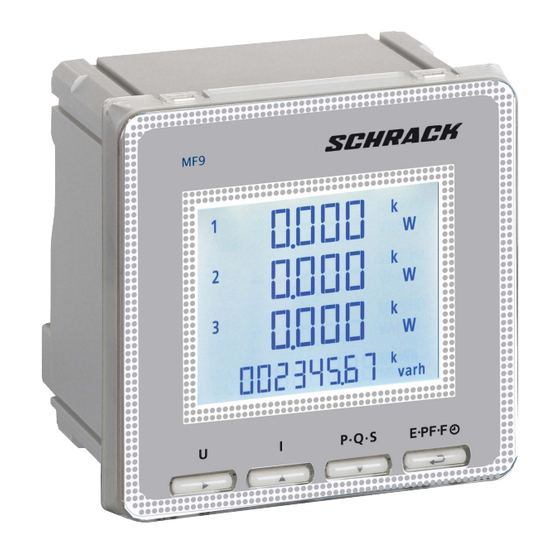 Schrack Technik MGF37900 Installationsanweisungen