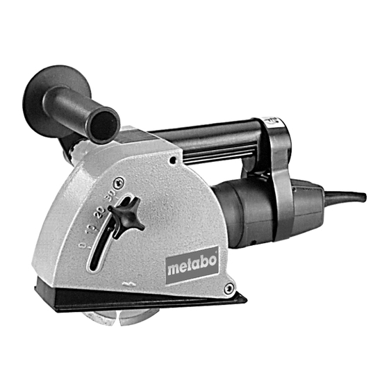 Metabo MFE 30 Originalbetriebsanleitung
