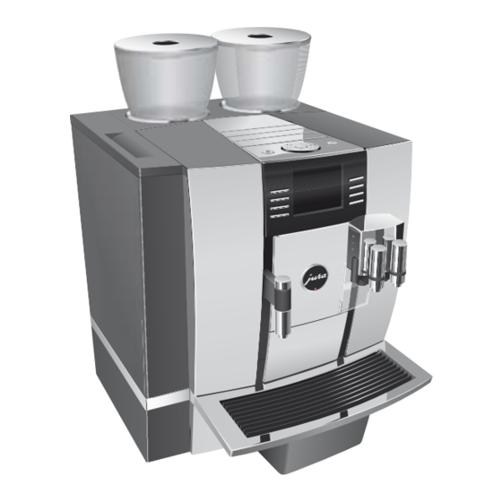 Jura GIGA X7 Professional Kurzanleitung