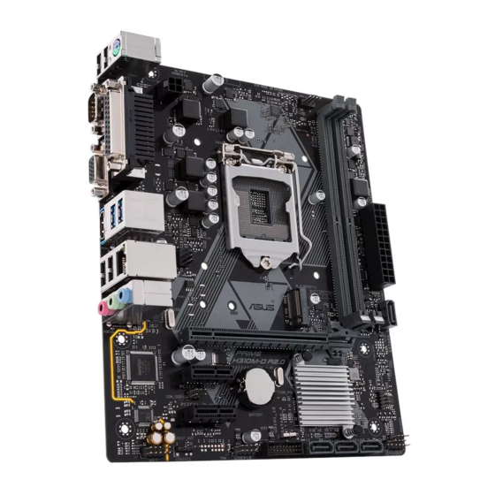 Asus PRIME H310M-D Bedienungsanleitung