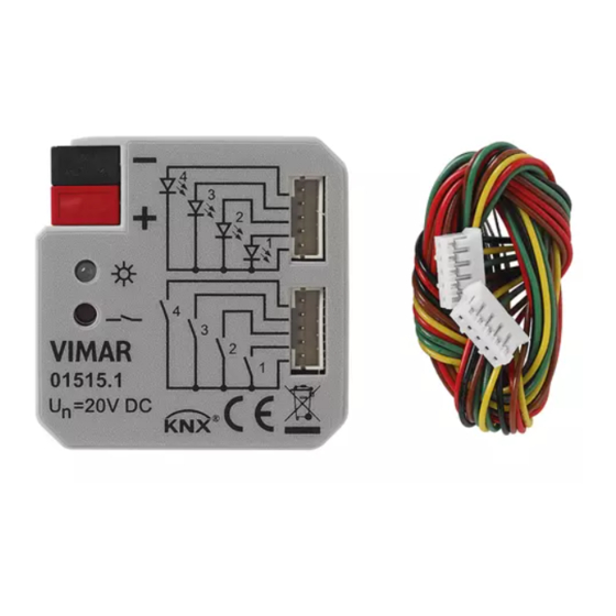 Vimar Well-contact Plus 01515.1 Bedienungsanleitung