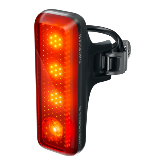 Knog Blinder Road R Anleitung
